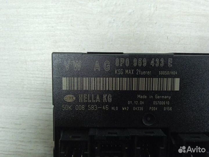 Блок комфорта Audi A3 хэтчбек BGU 2005