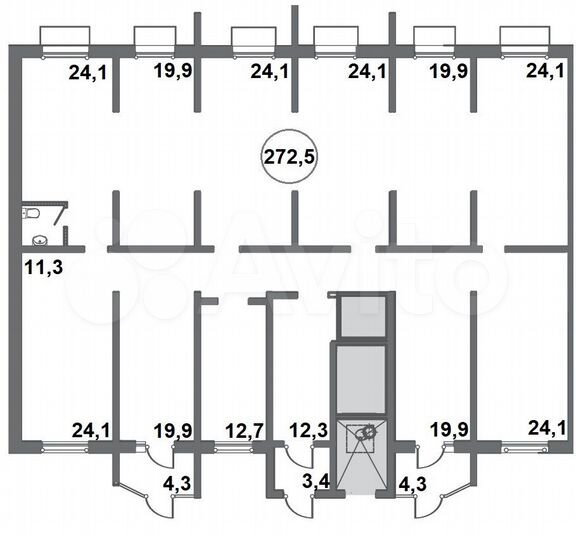 Свободного назначения, 272.5 м²