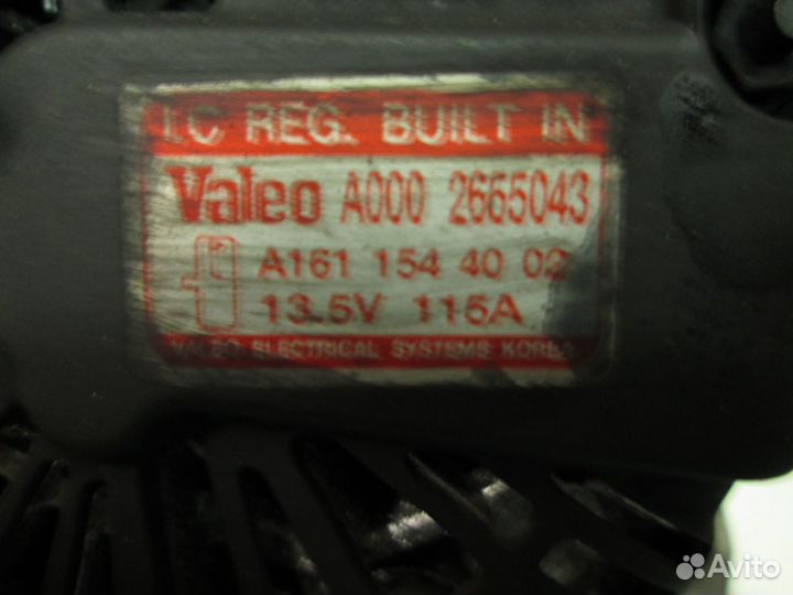 Генератор ssang yong Rexton/ Kyron/Actyon