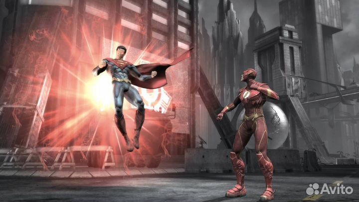 Sony PS3 диск Injustice: Gods Among Us,рус.версия