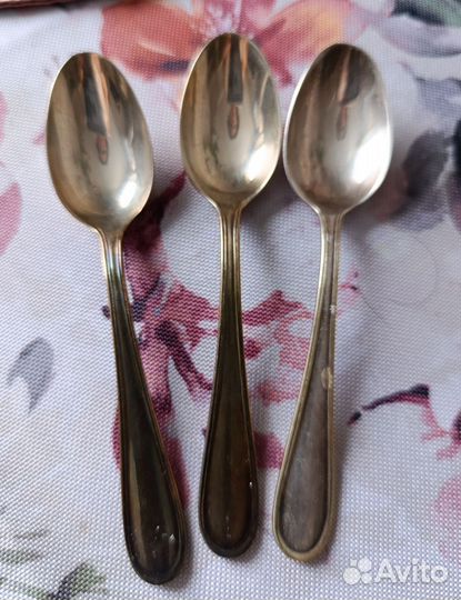 Набор столовых приборов мельхиор