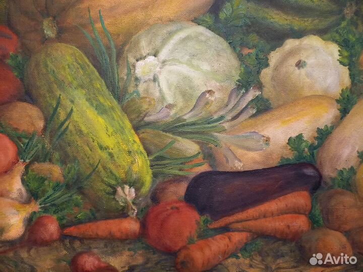 Картина Натюрморт овощи и фрукты