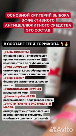 Антицеллюлитный гель