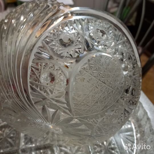 Вазы хрустальные СССР