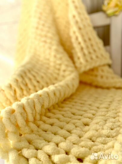 Плед детский плюшевый