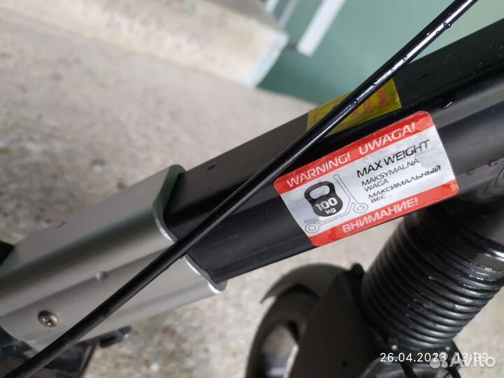 Самокат новый roces-200.взрослый 120 кг