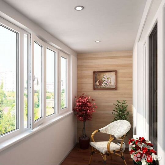 Остекление балконов