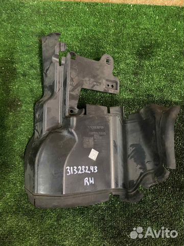 Дефлектор радиатора передний правая Volvo S80 V70