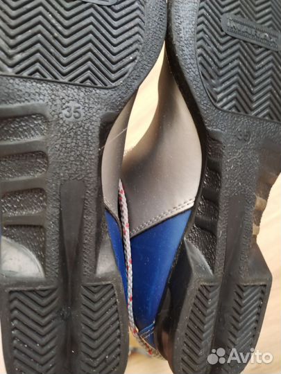 Ботинки для беговых лыж детские 35 размер