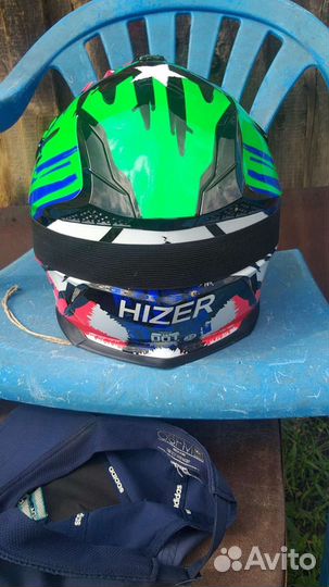 Шлем кроссовый детский