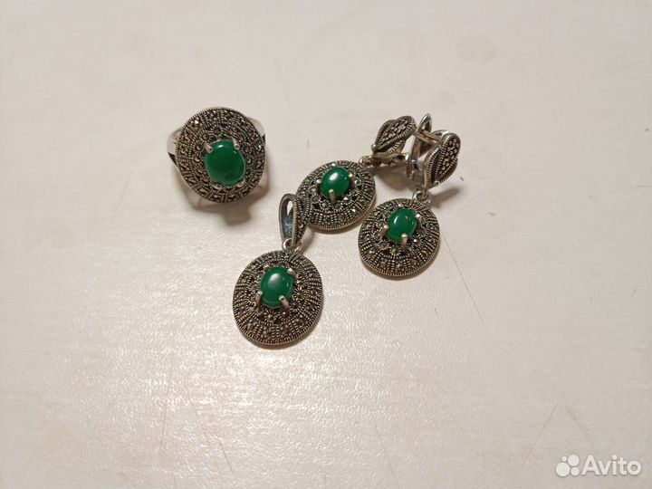 Серебряный комплект