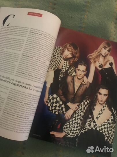 Maneskin журнал Vanity Fair на итальянском языке