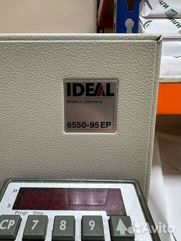 Бумагорезательная машина (резак) Ideal 6550-95 EP объявление продам