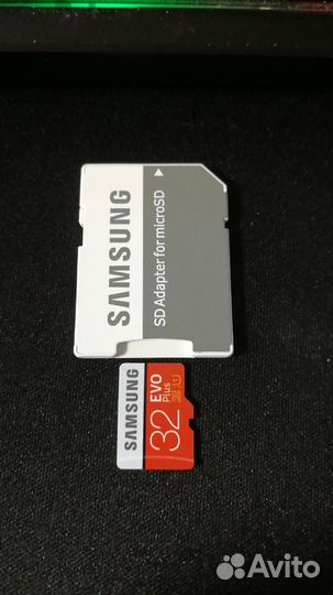 Samsung EVO Plus microSD + SD adapter 32 GB