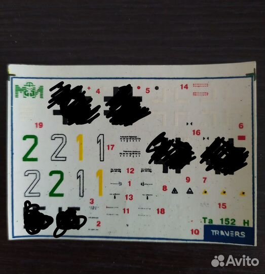 Декали к сборным моделям 1/35 и 1/72