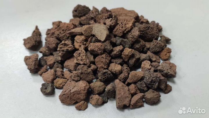 Лава вулканическая рыжая