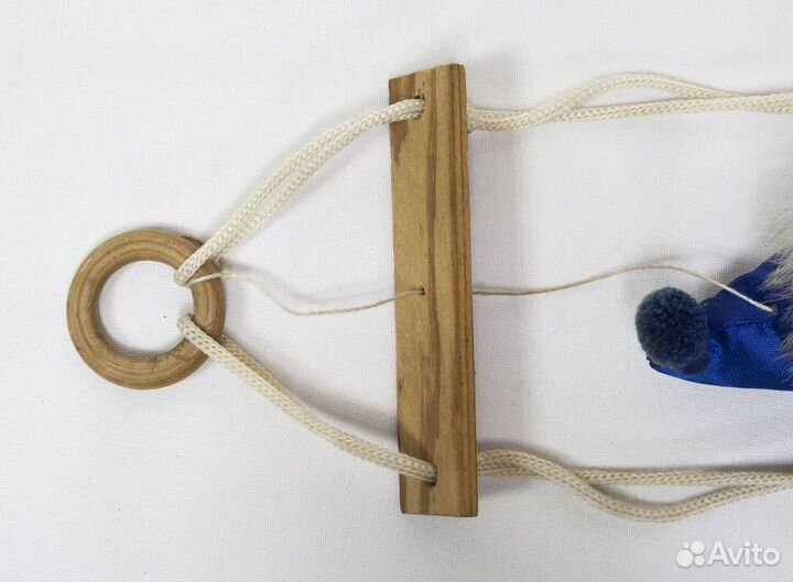 Клоун на качелях, высота 16 см