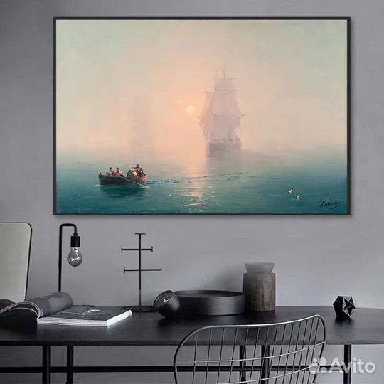 Известные картины на холсте. Айвазовский