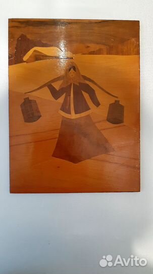 Картина панно маска настенная СССР