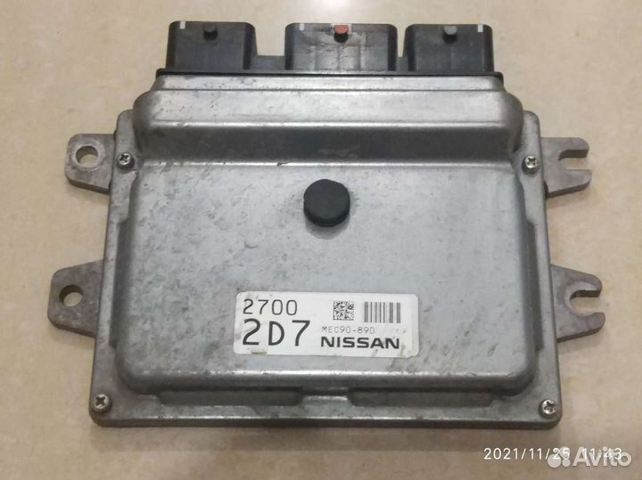 Эбу Nissan Micra Note Tiida Qashqai проверен