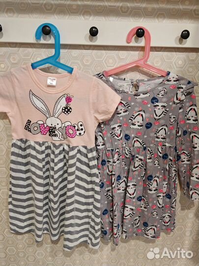 Вещи пакетом на девочку 110 8 шт