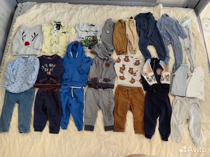 Пакет вещей на мальчика 80