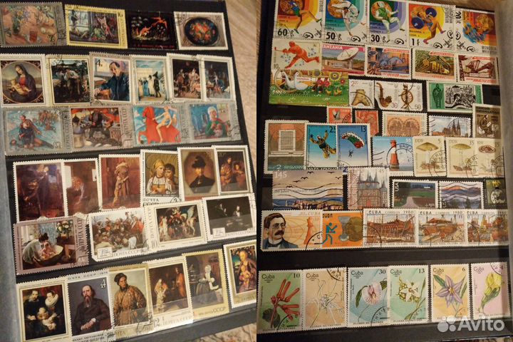 Набор марок СССР+мир,есть негашенные и редкие.торг