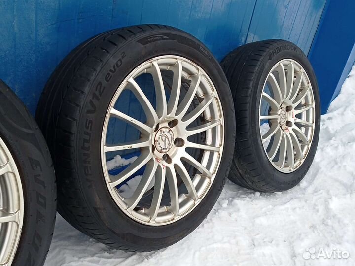 Колёса R18 Connoisseur с резиной разноширокие