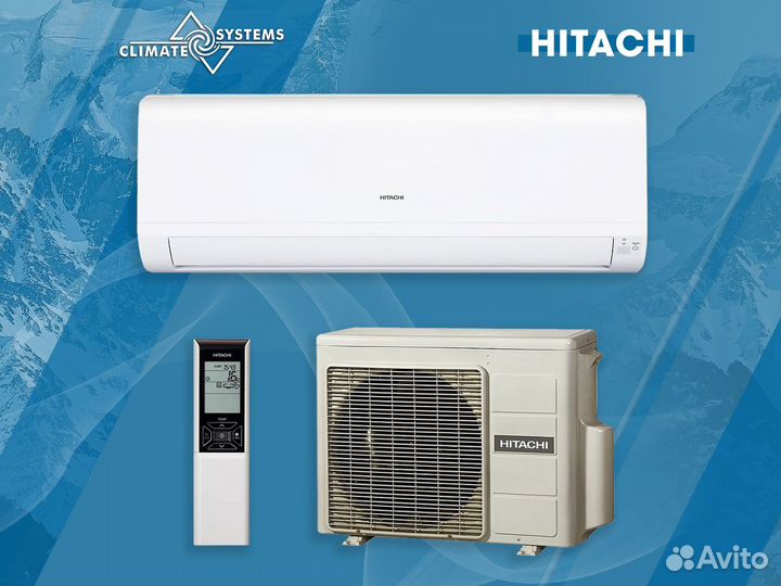 Инверторная сплит Hitachi sendo RAK-50RPE/RAC-50WP