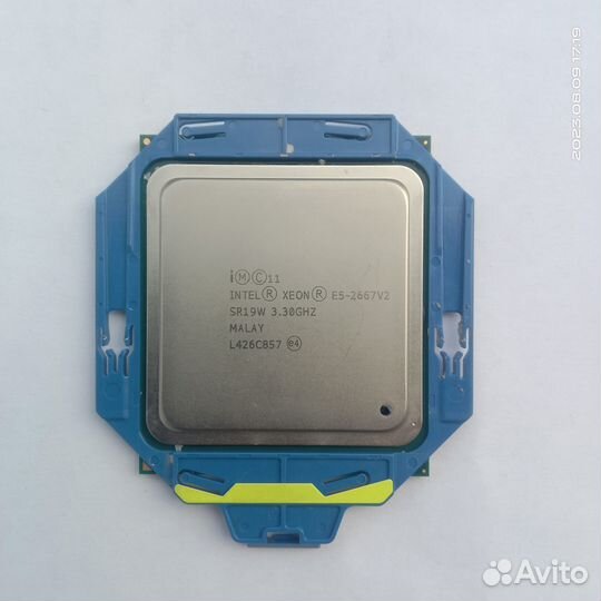 Intel xeon E5-2667V2 3.30 - 4.0 Ггц SR19W