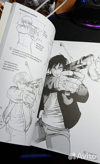 Аниме персонажи в движении. Хикару Хаяши