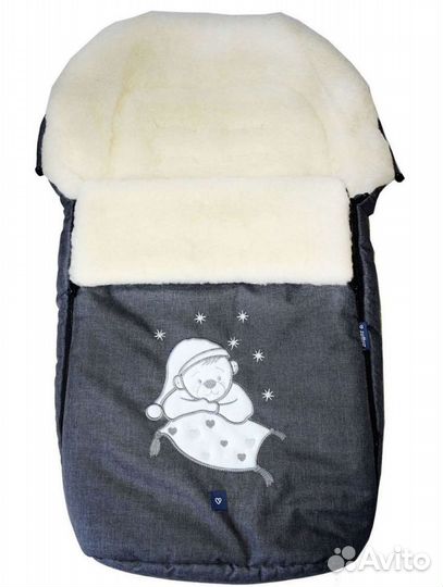 Зимний конверт в коляску