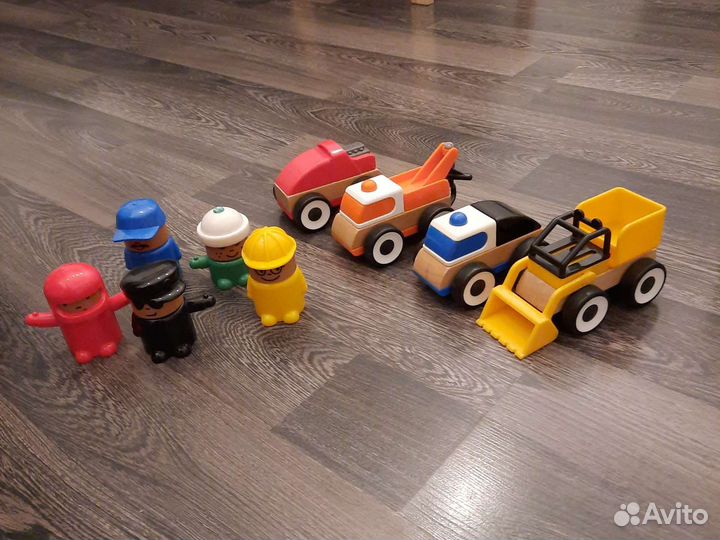 Машинки человечки конструктор IKEA