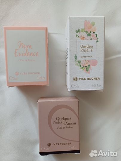 Парфюмерия Yves Rocher