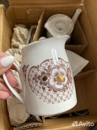 Сервиз кофейный вербилки новый