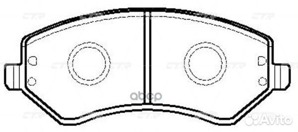 Колодки chrysler Voyager (IV) /jeep Cherokee (II