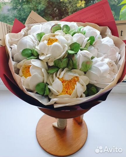 Съедобный Букет из зефира