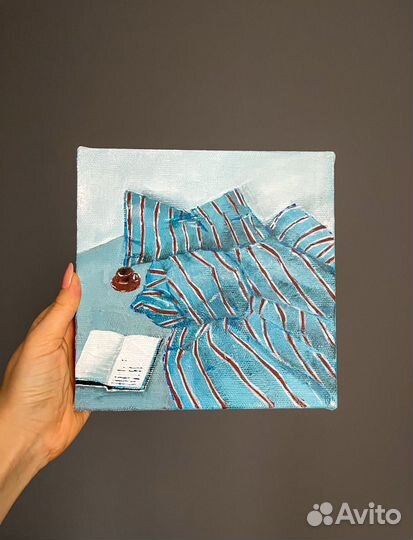 Картина акрилом на холсте