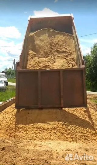 Песок карьерный