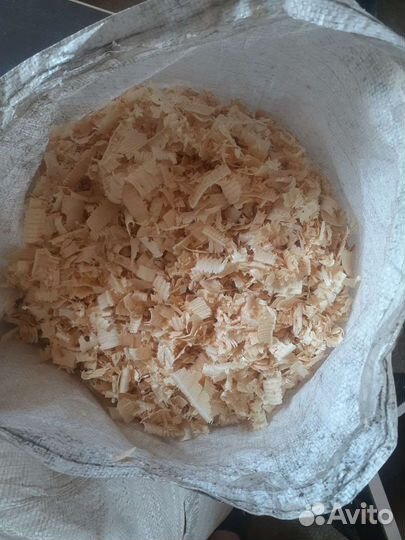 Опилки стружка в мешках