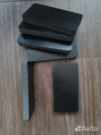 Подложки под гребной или велотренажер 6шт