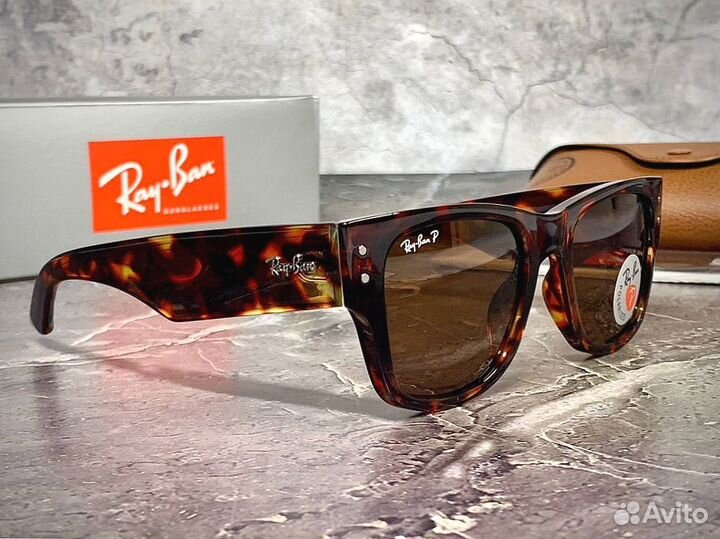 Очки Ray Ban wayfarer с поляриацией