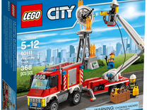 Лего 60111 пожарный грузовик