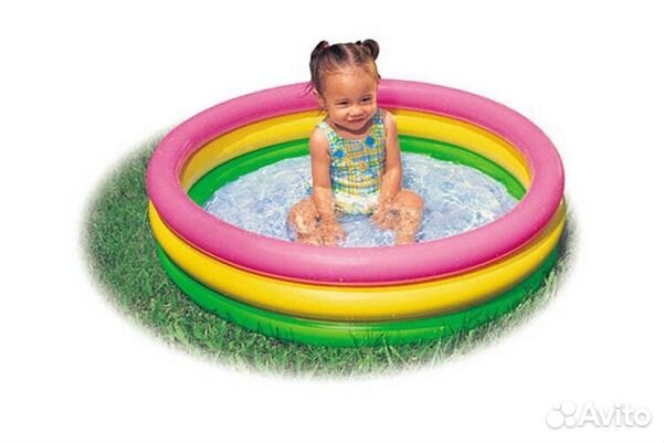 Детский надувной бассейн