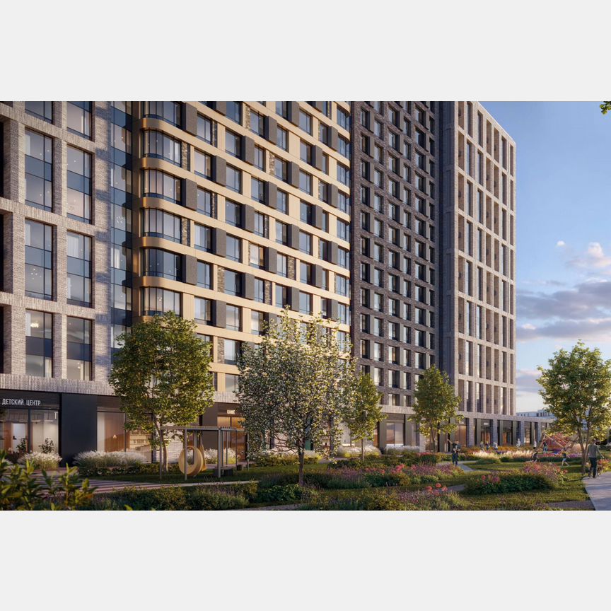 1-к. квартира, 42,9 м², 16/17 эт.