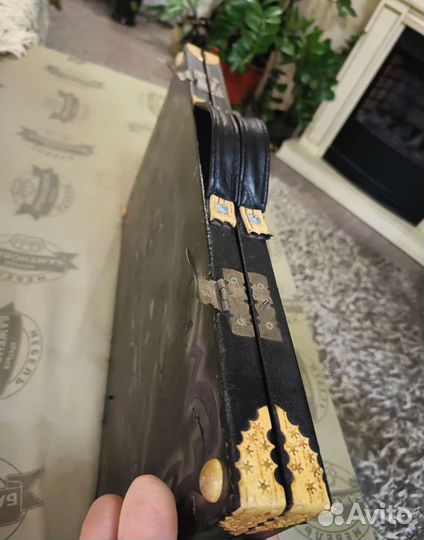 Нарды ручной работы со стеклом