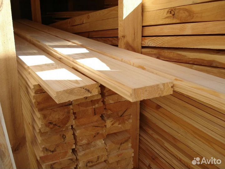 Доска половая Шпунт. без выпавших сучков. 36*120*3