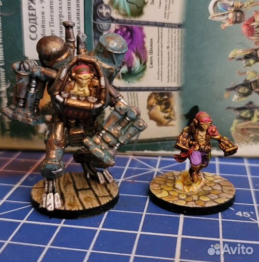 Мрачная гавань челюсти льва - покрашенные миньки