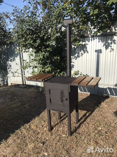 Печка под казан