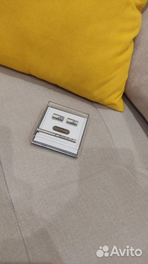 Запонки и зажим для галстука (мужской набор)